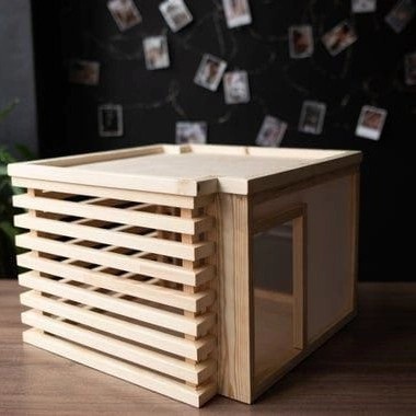 kandang anjing/ kucing kayu