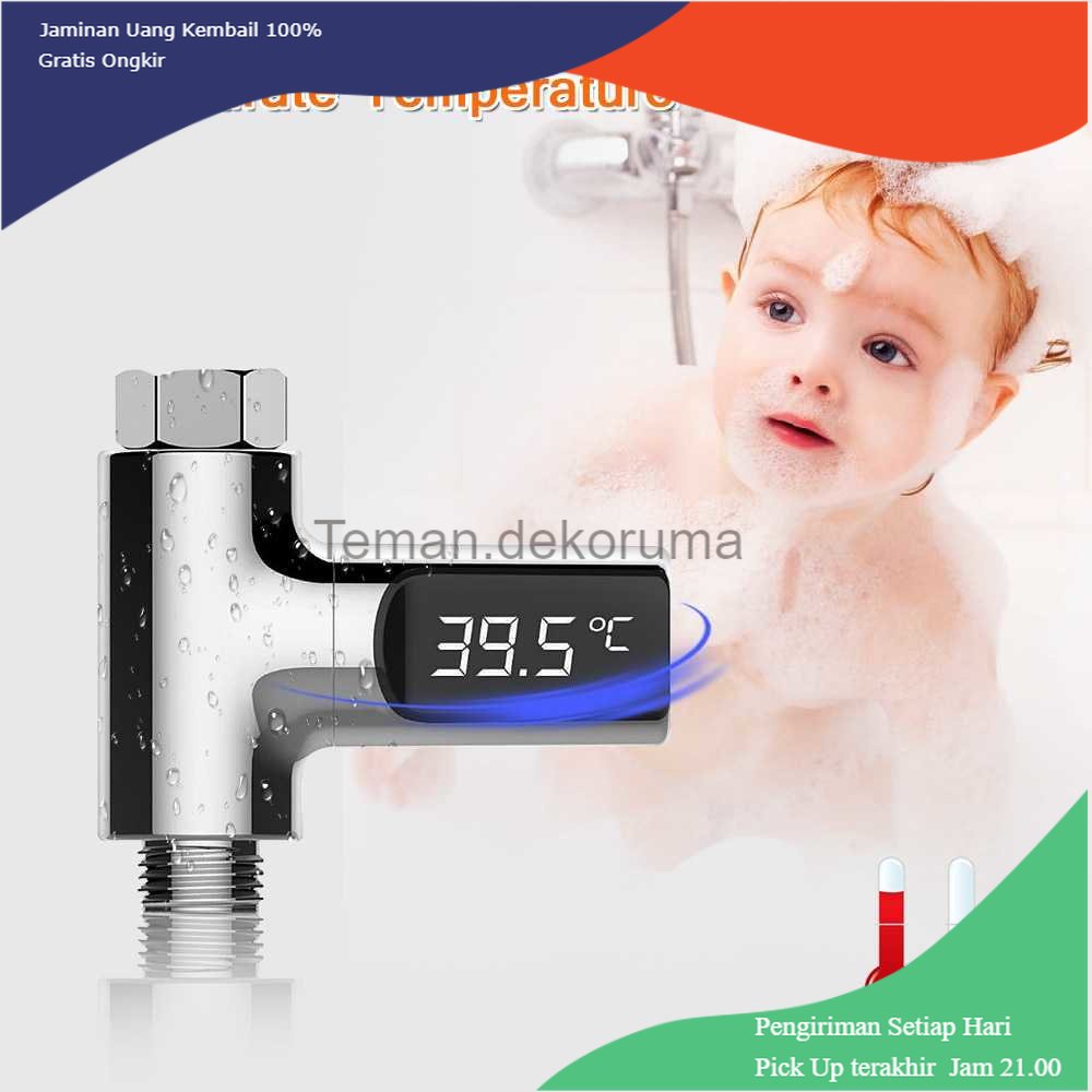 TD - DPR Zhinuan Shower Thermometer LED Display Home Water - BD-LS-01