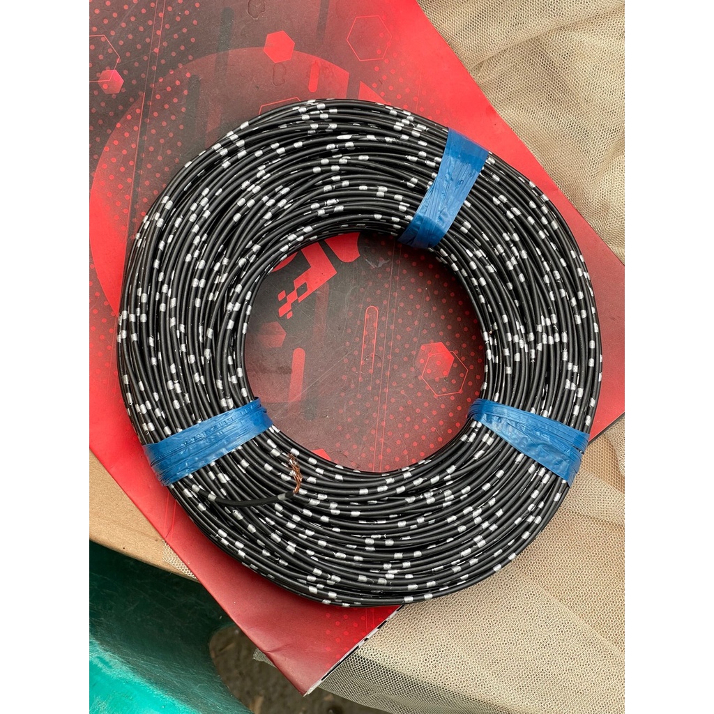 [HARGA PER 1 METER] KABEL SERABUT BINTIK WARNA KABEL BODY MOTOR KABEL BINTIK WARNA KABEL METERAN MOT
