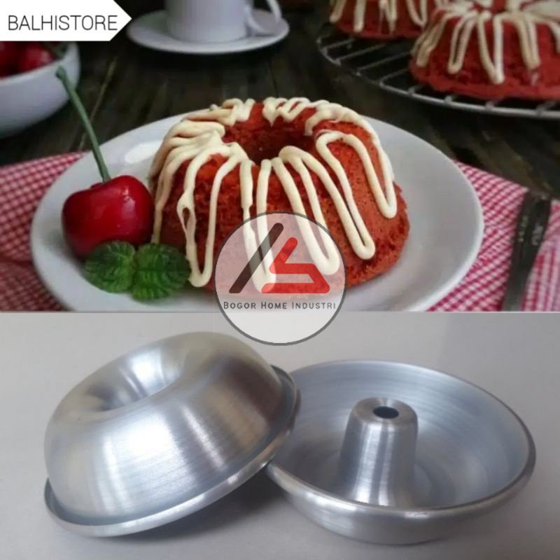 Loyang Mini Bronut Loyang Kue Bolu Donat Mini / Loyang Kue Chiffon Mini Acuan Donut