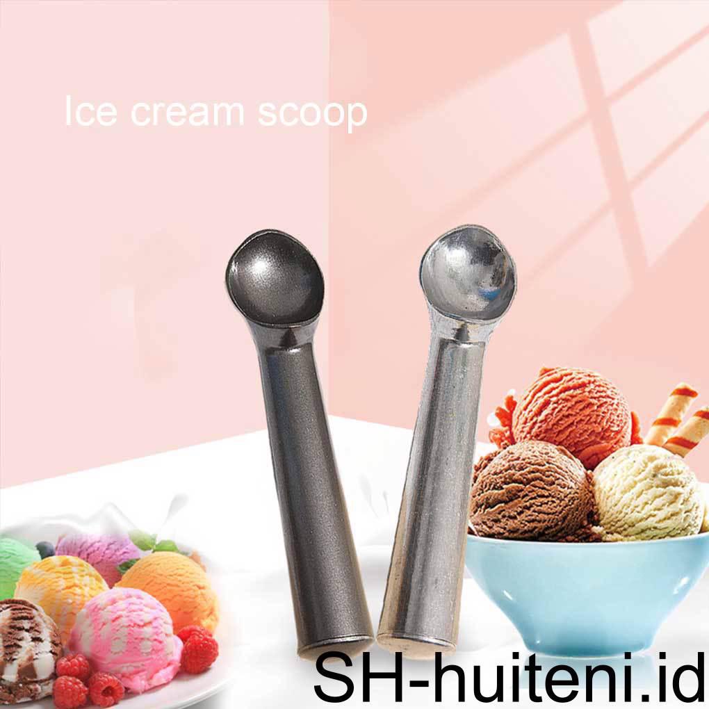 Ice Cream Scoop Nonstick Scooper Spoon Alat Pembuat Bola Dapur Paduan Aluminium Baller Digger Stack Komersial Rumah Cookie