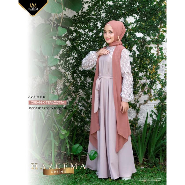 Hazeema Outer Mom ORIGINAL by Isa Hijab