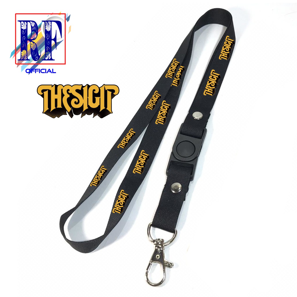 

Gantungan kunci tali lanyard band gantungan leher id card name tag