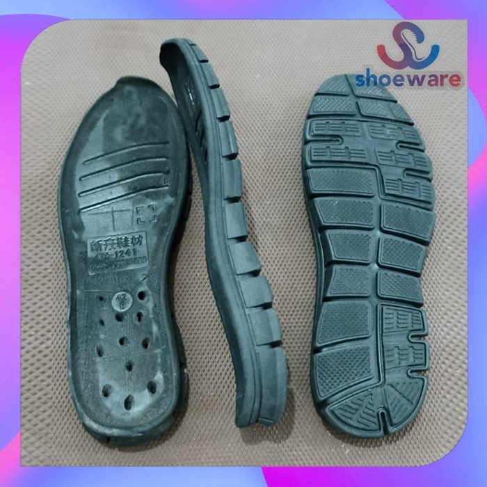 outsole sepatu sport outsol running ringan square 2 step sol