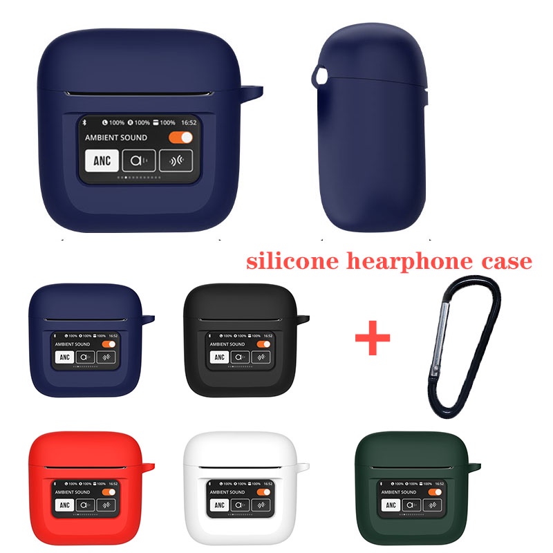 Untuk JBL Tour Pro2 case Silikon Bluetooth Earphone Non-slip Melindungi Cover Untuk JBL Tour Pro2 hearphone case