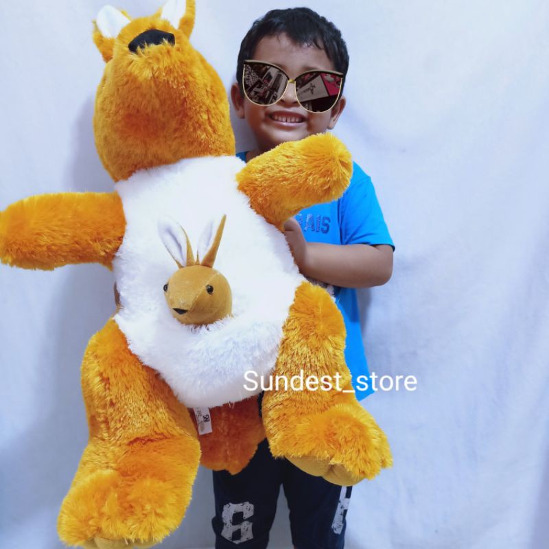 Boneka Kanguru Jumbo 60 cm