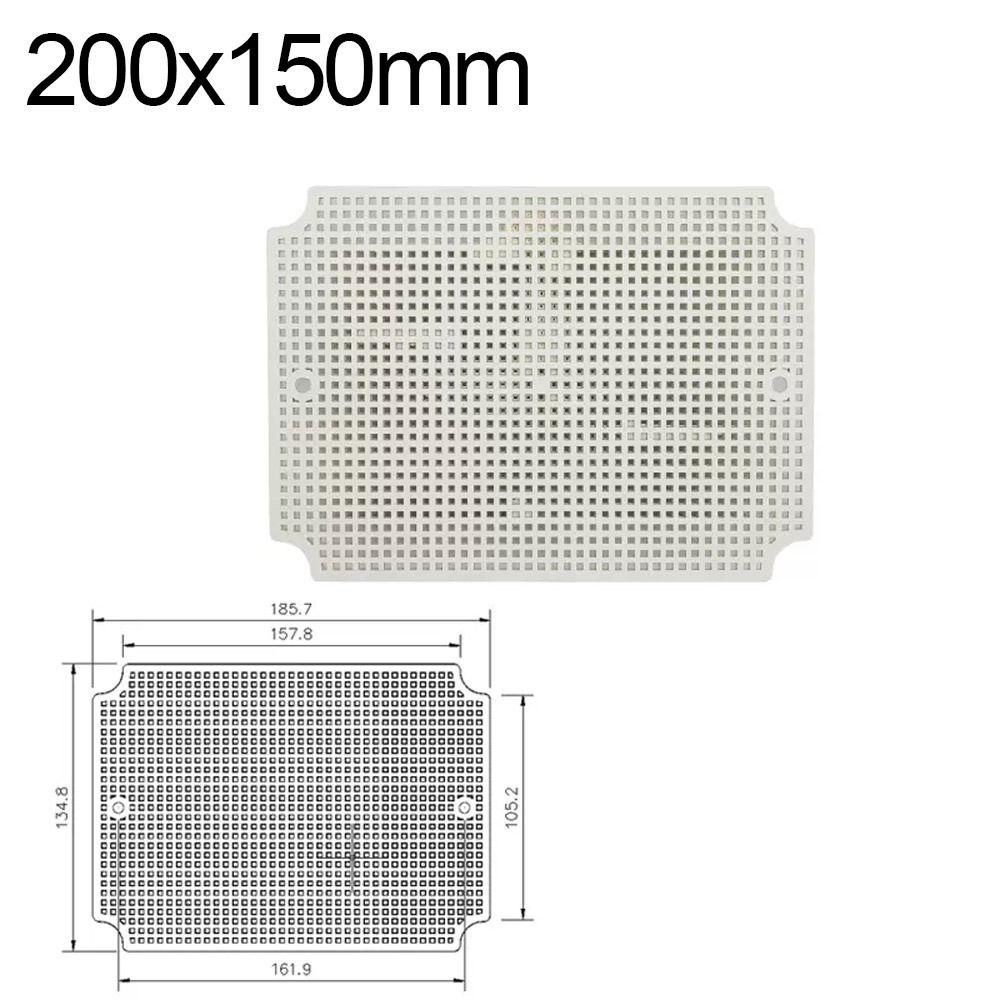 TOP Plat Bawah Plastik ABS Waterproof Berpori Piring Aksesori
