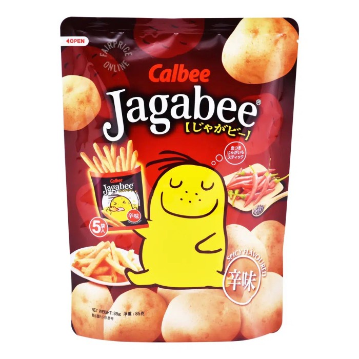 

Bisa COD~Promo Spesial Calbee Jagabee Potato Stick Pouch (Spicy)