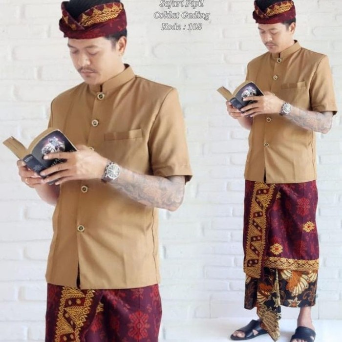 Safari Pipil/Baju Koko/Pakaian Adat Bali