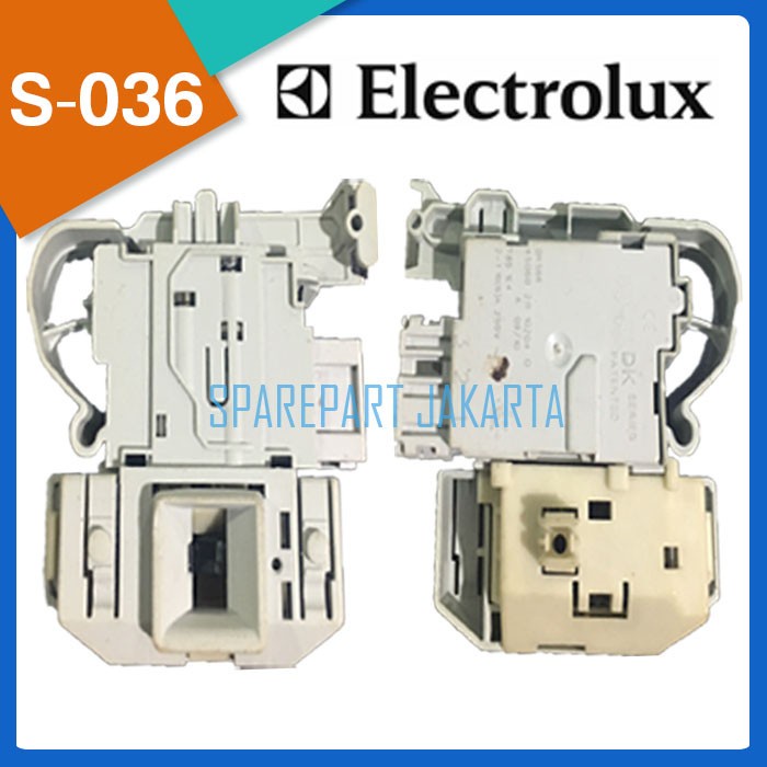 Komponen Sparepart Door lock mesin cuci Electrolux lama EWF10843