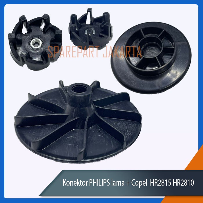 Komponen Sparepart KONEKTOR GIGI MESIN BLENDER PHILIPS Lama 2815 2810