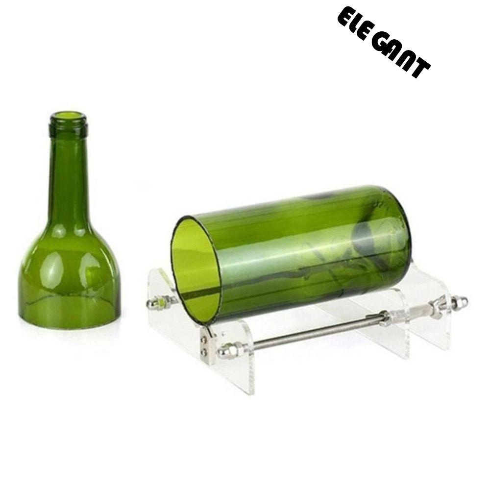 [Elegan] Pemotong Botol Kaca 1Pcs Adjustable DIY Untuk Membuat Botol Wine Dengan Obeng Alat Pemotong