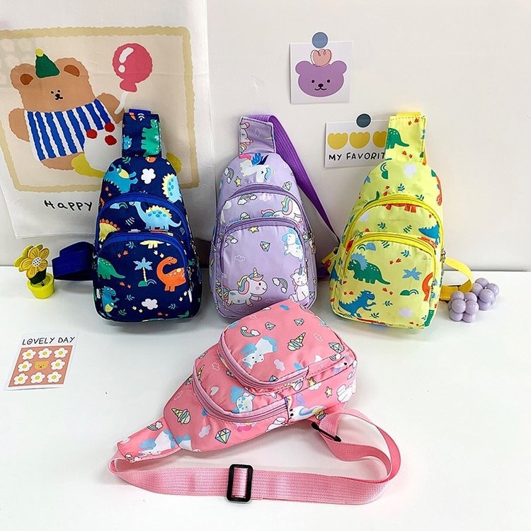 Serenity Tas Selempang Bahu Anak Perempuan Laki Laki Unisex Import Bahan Kain 554