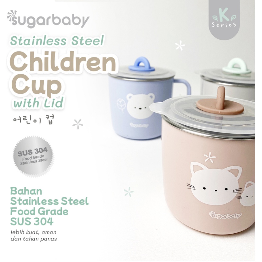 Sugar Baby - Stainless Steel Children Cup