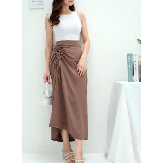 bawahan wanita/rok wanita/rok serut wanita//ROK SERUT CRINKLE PREMIUM AIRFLOW/ROK SERUT WANITA