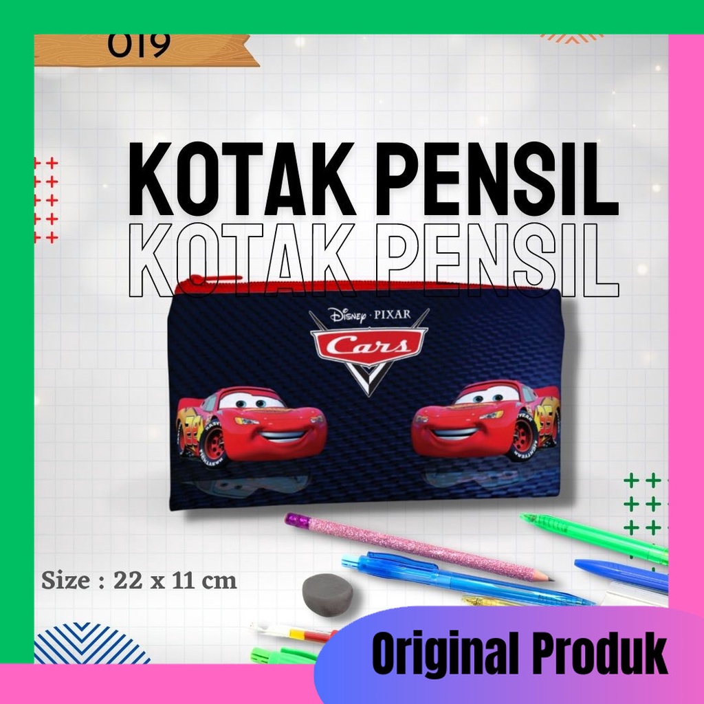 

Tempat Pensil, Kotak Pensil 019 gambar Deney Pixar Cars Serbaguna Murah Dan Kualitas Terjamin , Original Produk Bahan Tebal