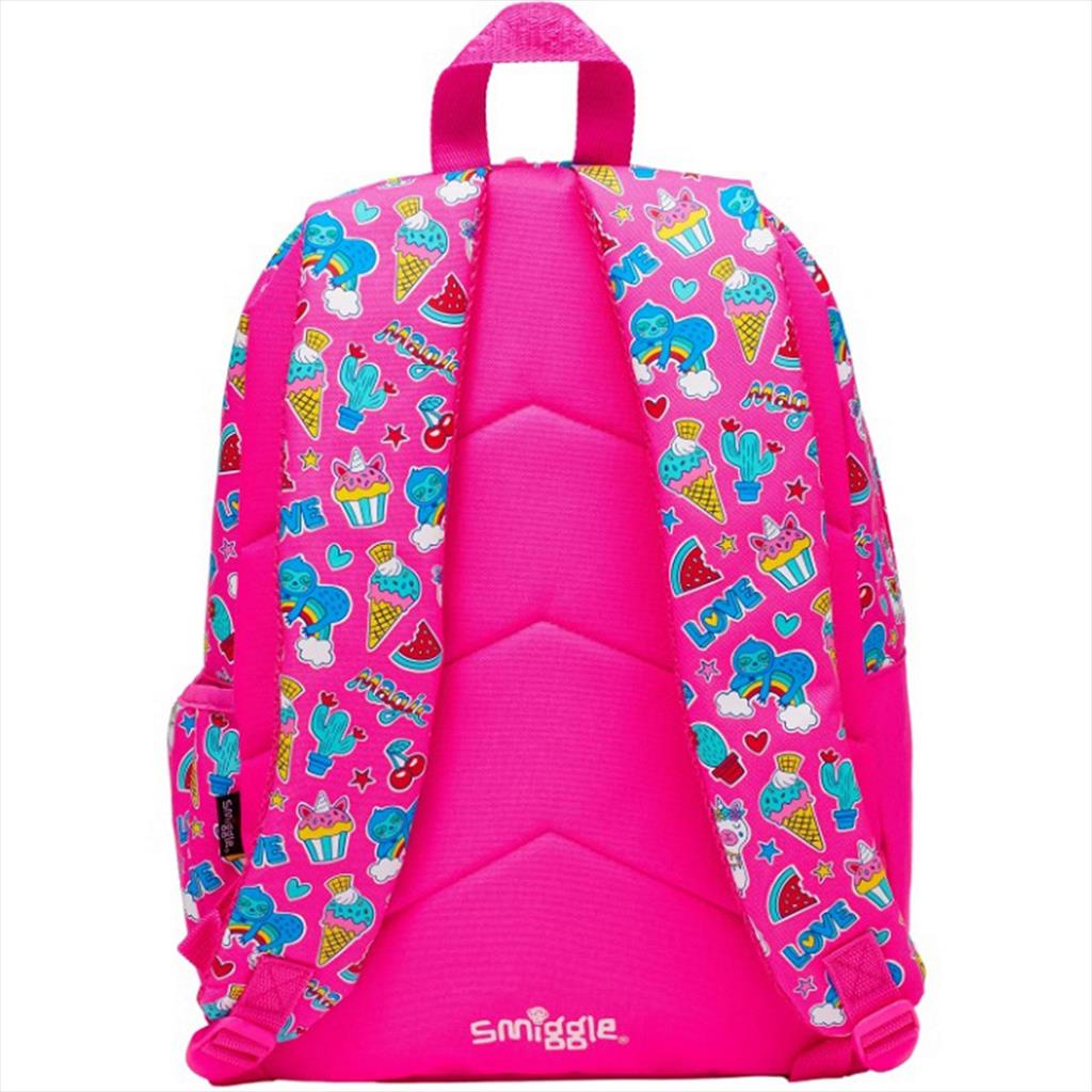 SMIGGLE Backpack Bag 449206 Lite Vibin Pink Tas Ransel Anak