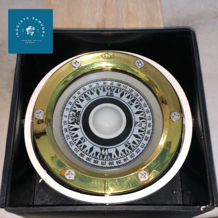 kompas kapal laut cap perahu 4 inch