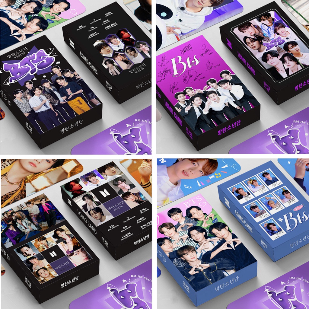 30pcs /box BT-S Photocards Album Kartu Lomo Bangtan Boys Kpop Postcards