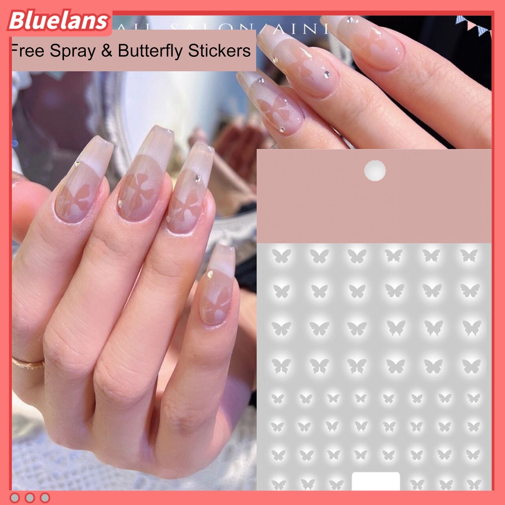 [BLM] Stiker Kuku Ultra-Tipis Perekat Diri Kuat Lengket Bentuk Kreatif Mudah Diterapkan Kertas Hias Kuku Lengket Stiker DIY Nail Art Ornamen Perlengkapan Kuku