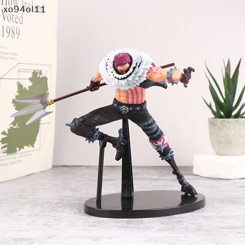 Xo One Piece Anime Figure KOA King Of Artist Charlotte Katakuri PVC Action Figure Model Kolekte Mainan Hadiah Mainan Untuk Anak OL