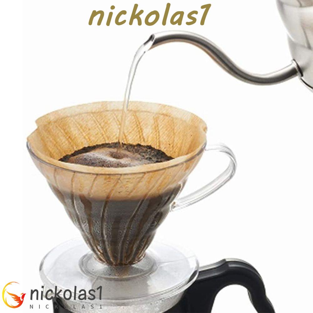 Nickolas1 Corong Kopi Reusable V01 V02 Hand Brewed Untuk Pour Over Barista Alat Seduh Kopi Bentuk Kerucut Filter Cup