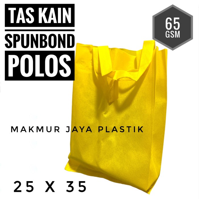 

[SC] 65 GSM - TAS BINGKISAN PARCEL SOUVENIR HANDLE SPUNBOND WARNA 25 X 35