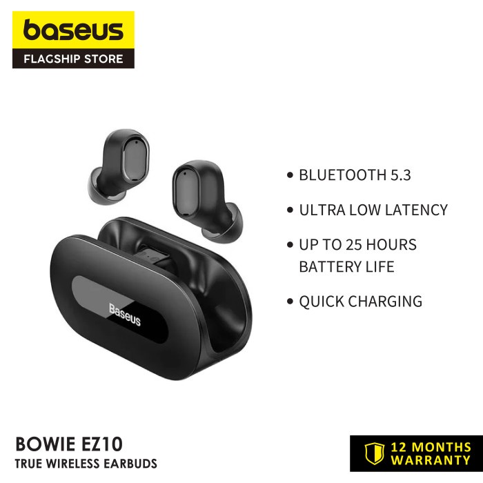 Baseus Bowie EZ10 True Wireless Earphones TWS Mini Earbuds