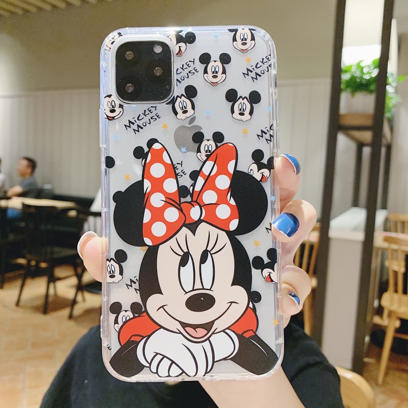 Kartun Untuk Apple13Baru Kasus Ponsel Iphone12 Cover Pelindung Silikon11Transparan All-inclusive Soft Shell