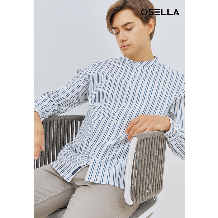 Osella - Kemeja Pria Warna Putih 2037350601