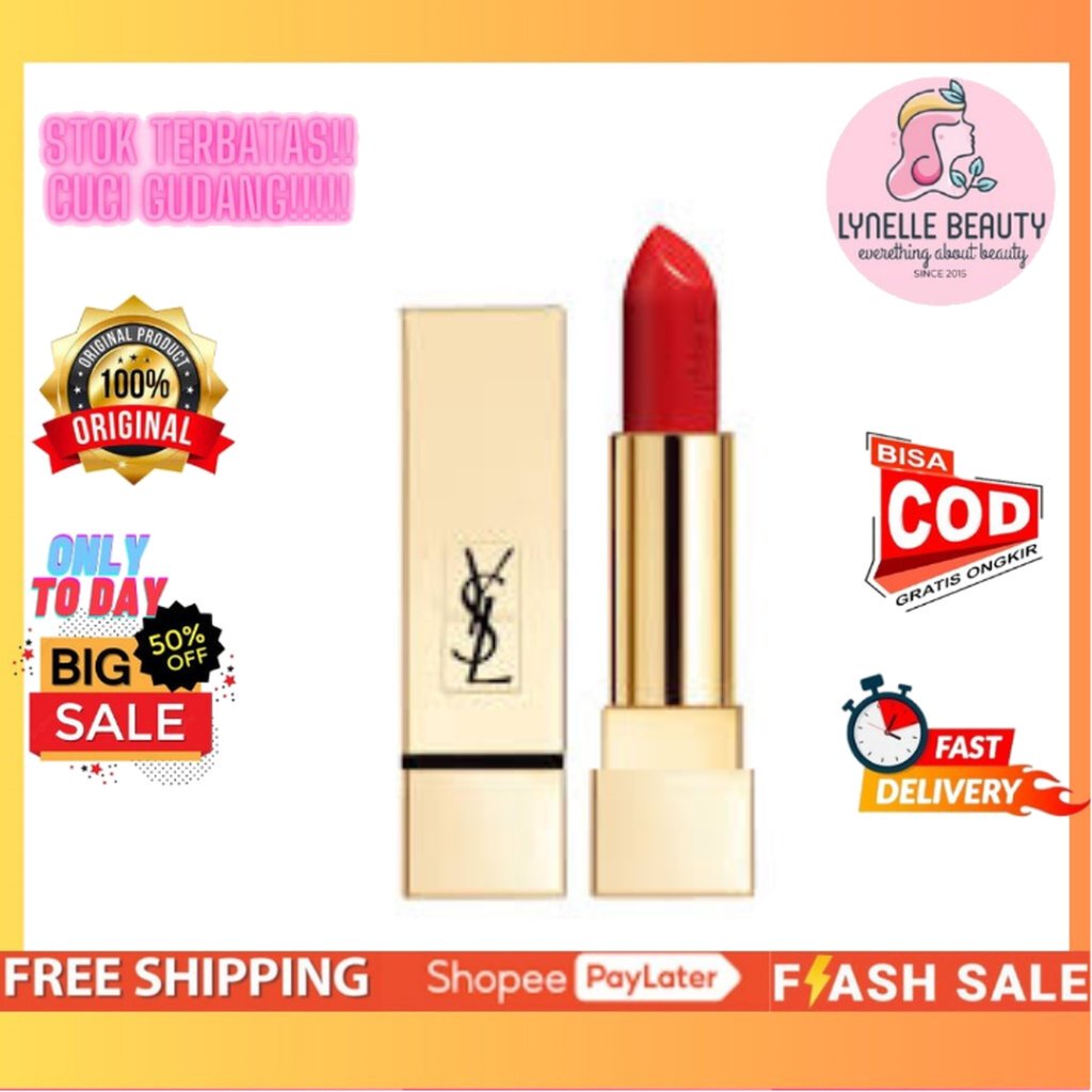 YSL Rouge Pur Couture Lipstick Original Lipstick YSL Murah ORIGINAL