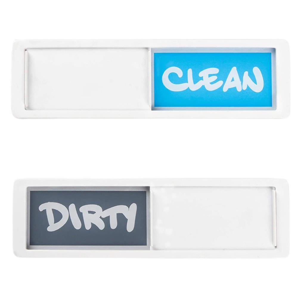 Clean Dirty Sign Tidak Lecet Indikator Makan Bar Hotel Bakery Cafe Restoran Kulkas Fridge Box Kebersihan