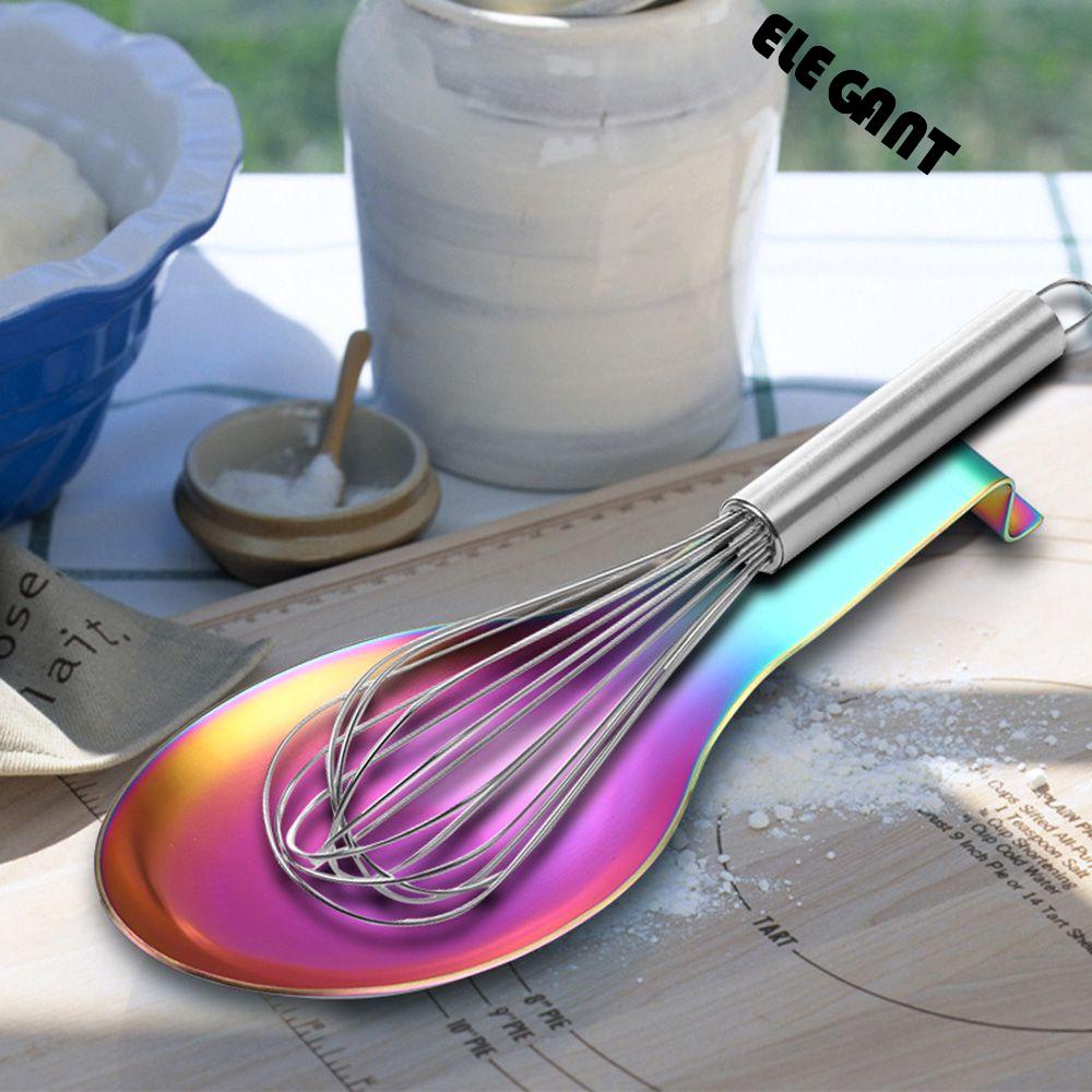 [Elegan] Spoon Rest 1PC Heavy Duty Restoran Rak Sendok Makan Alat Penyimpanan Dapur Spatula Berdiri