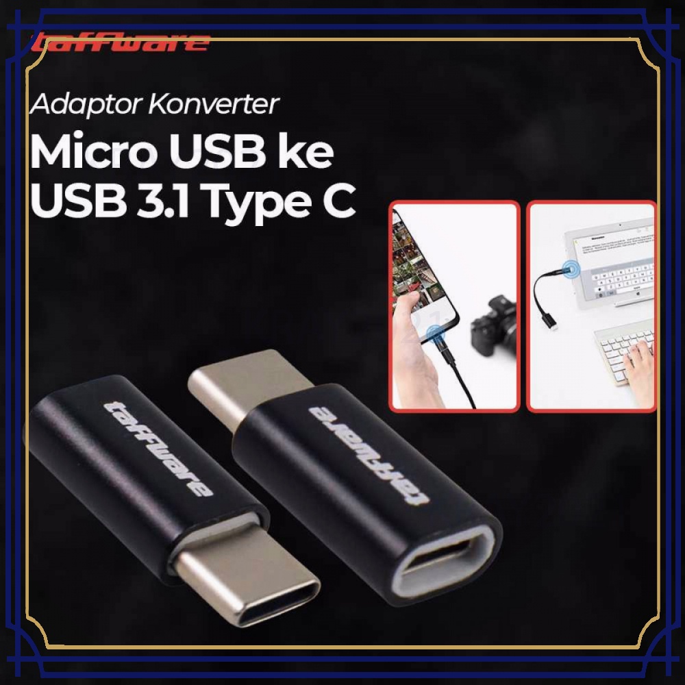 Adaptor Konverter Micro USB ke USB 3.1 Type C -AP173