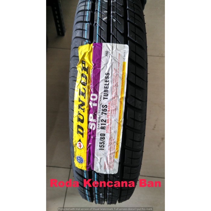 155 80 R12 - Dunlop SP10 155/80 R12 - Ban Mobil Hijet Carry