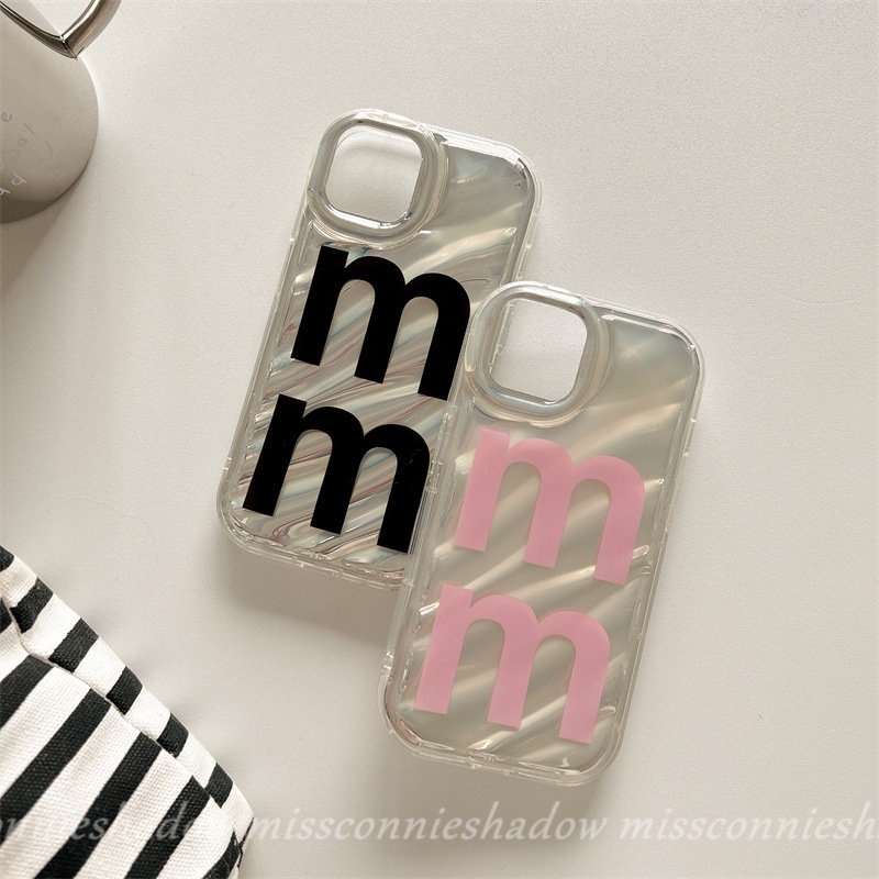 Kreatif Mewah Dazzle Kartu Warna Cute Case Kompatibel Untuk IPhone 7Plus XR 14 13 11 12 Pro MAX X8 7 6 6S Plus XS MAX SE 2020huruf Simple 3D Stereo Kerut Soft Cover