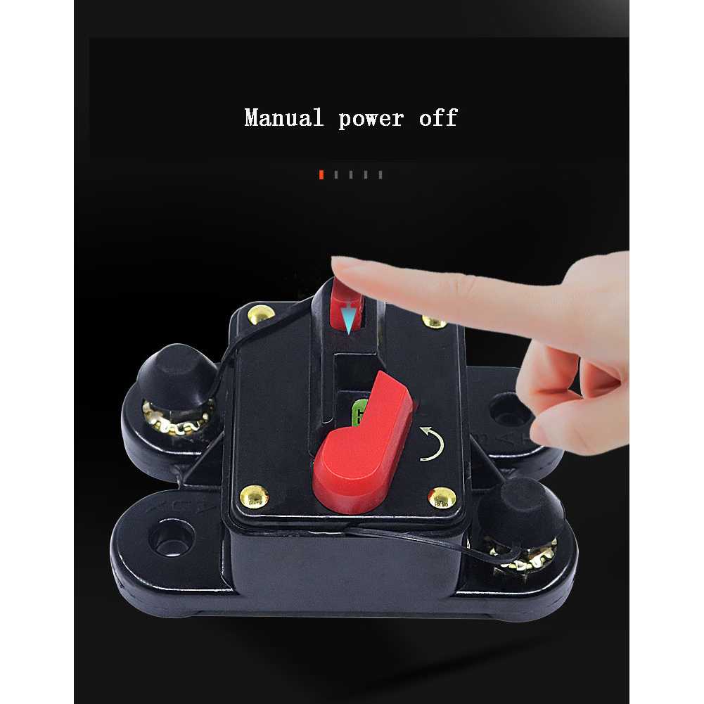Circuit Breaker Recoverable Self Resseting 50A BURNHILDA