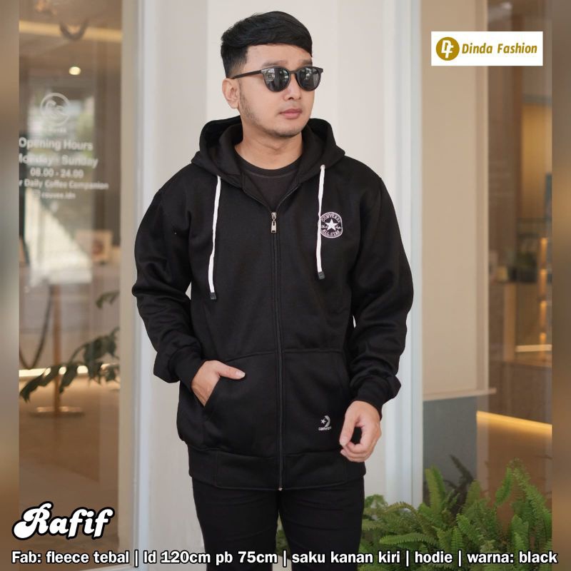 HOODIE Rafif Niko By DINDA | Hoodie Fleece Cotton tebal lembut
