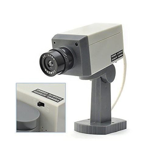 Fake Dummy Surveillance CCTV Camera with Motion Sensor
