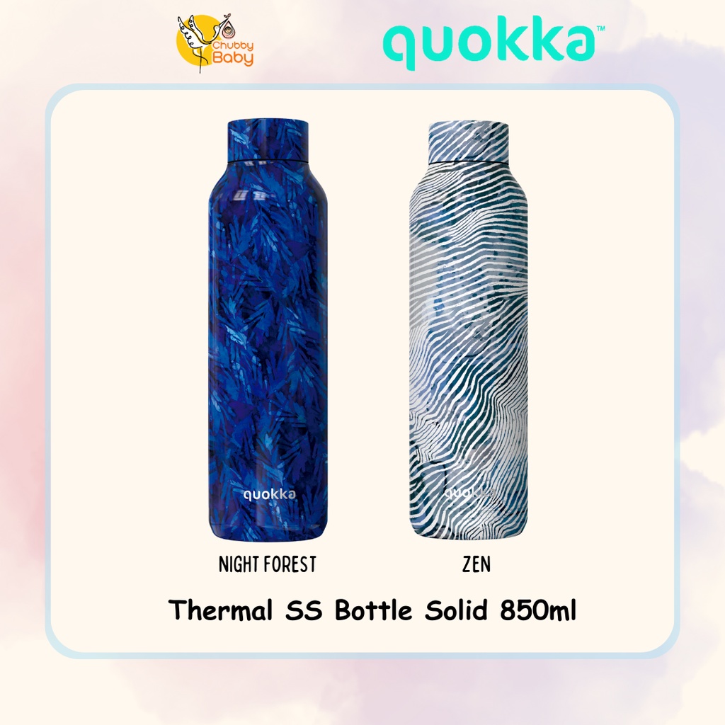 Quokka Thermal SS Bottle Solid 850ml | Botol Minum Stainless