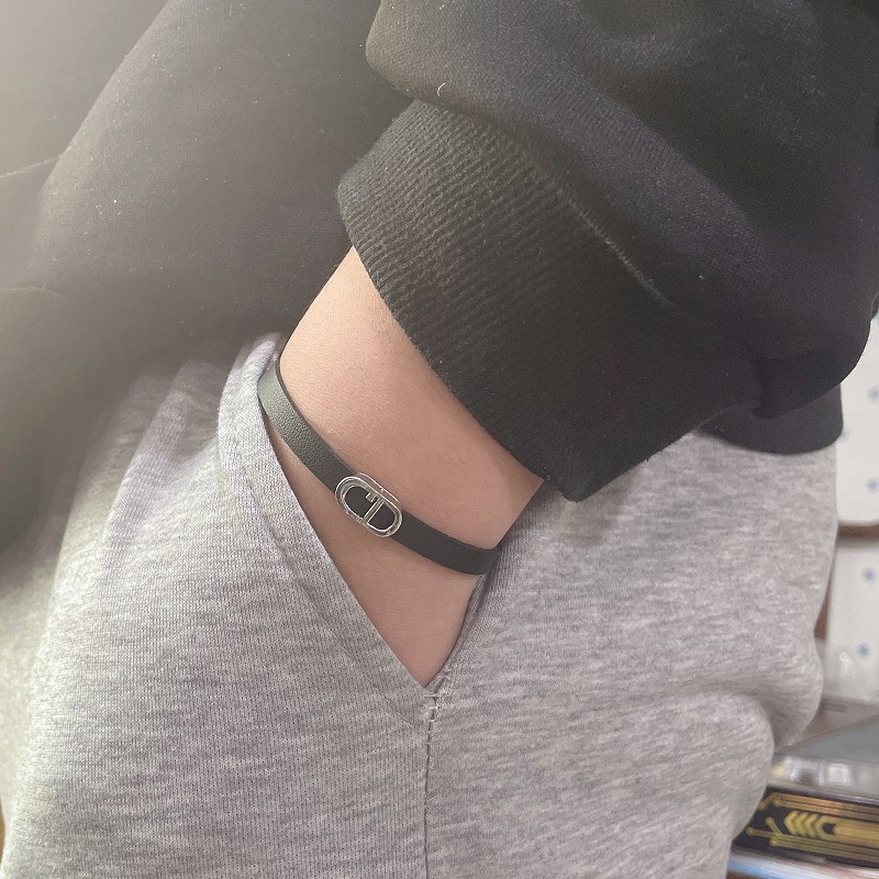 Kalung Huruf Bahan Alloy Populer Untuk Anak Perempuan