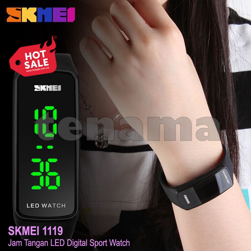 SKMEI 1119 Jam Tangan LED Digital Sport Watch Waterproof