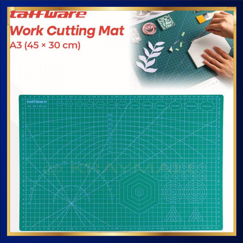 

gk Taffware Work Cutting Mat Pad A3 45 x 30cm