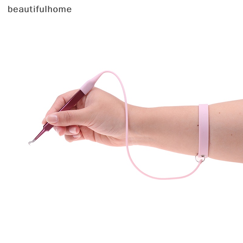 {beautifulhome} Gelang Penjepit Bulu Mata Grafg Silikon Wrist Strap Tweezer Protector.