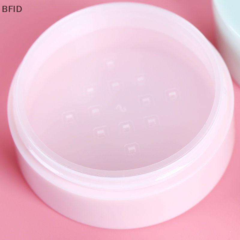 [BFID] 50g Pot Longgar Kosong Dengan Saringan Kosmetik Makeup Jar Wadah Travel [ID]