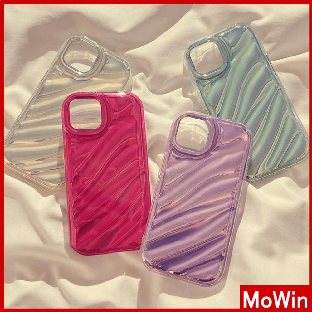 Case iPhone 14 Pro Max iPhone Case Laser Reflektif Bening Case TPU Soft Shell Airbag Tahan Guncangan Sederhana Banyak Warna Kompatibel dengan iPhone 13 Pro Max 12 Pro Max 11 Xr Xs Max 7 8Plus