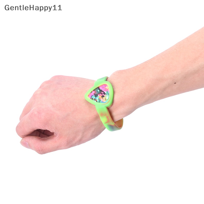 Gentlehappy Guitar Picks Gelang Picks Tali Pergelangan Tangan Pick Pick Bag Guitar Pick Holder Wristband  Id