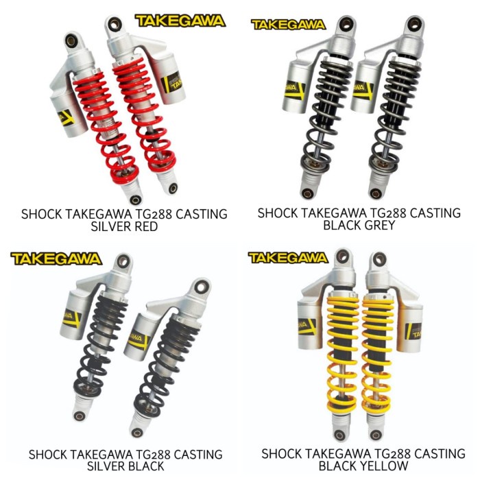READY SHOCK TAKEGAWA 280 MM TG 288 JUPITER Z - FIZR - VEGA ORIGINAL