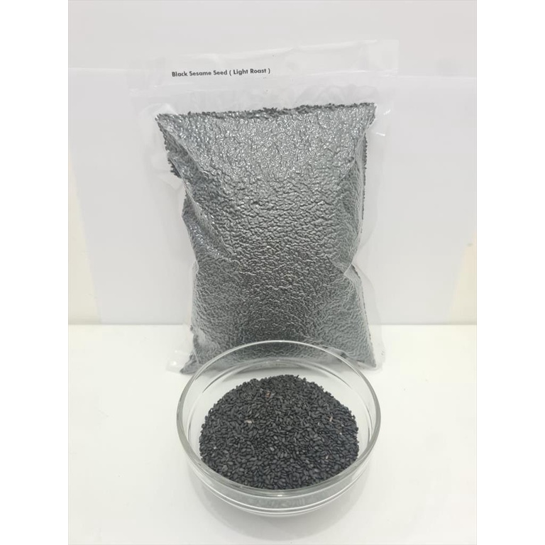 

Wijen Hitam Sangrai ( Black Sesame Seed Lightly Roasted ) - 1Kg