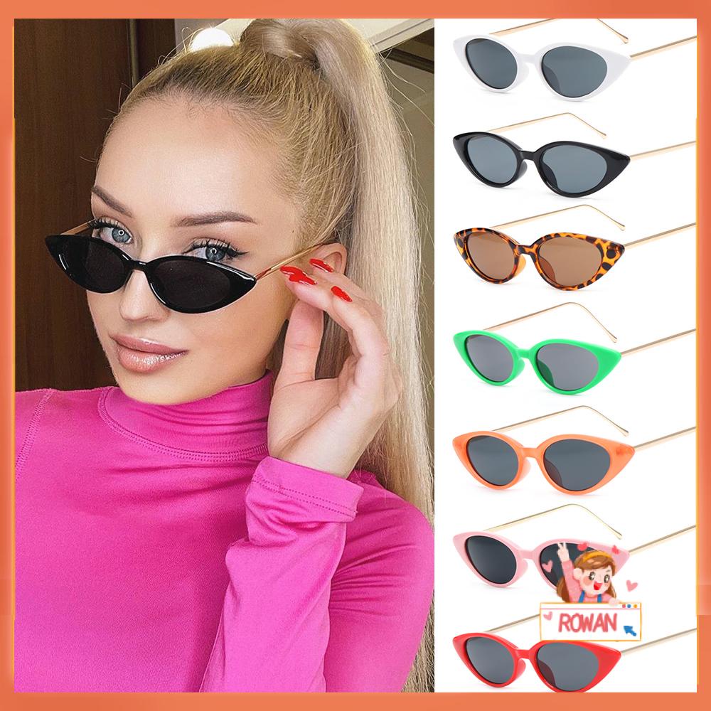 R-FLOWER Narrow Frame Sunglasses Kacamata Vintage UV400 Clout Goggles